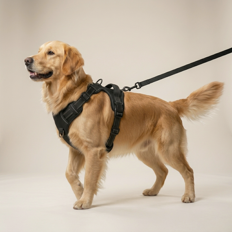 Harnais Chien Anti-Traction en Y Réglable