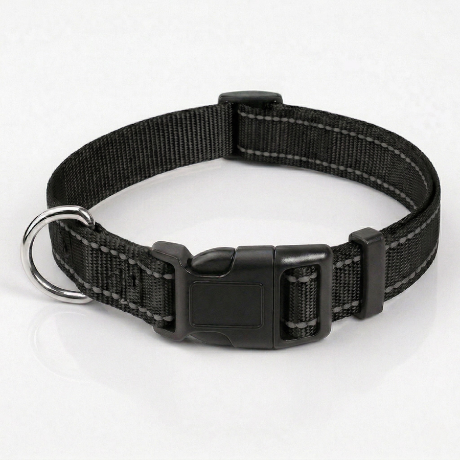 Collier Chiot Nylon Réglable Sécurisé