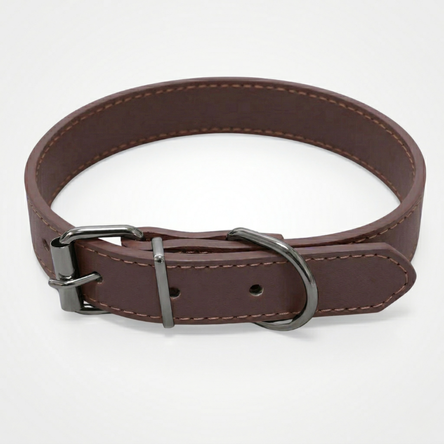 Collier Cuir Chien Réglable Souple