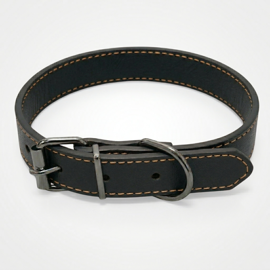 Collier Cuir Chien Réglable Souple