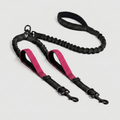 Double Laisse Chien Nylon Réglable