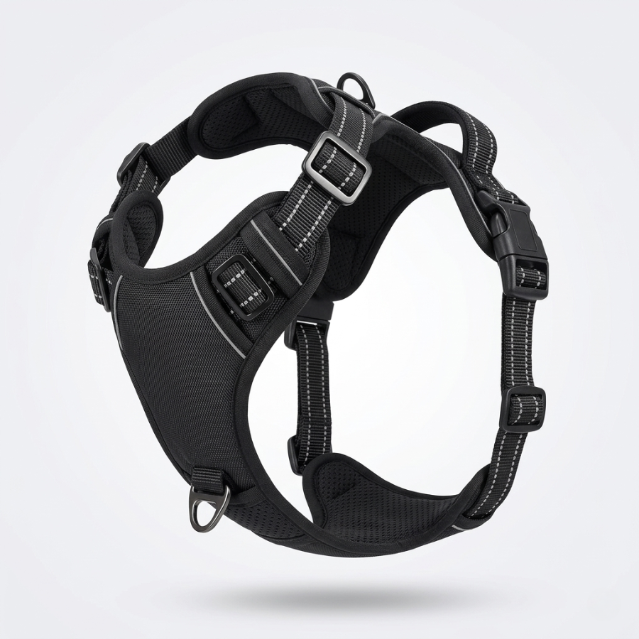 Harnais Chien en Y Réglable Nylon