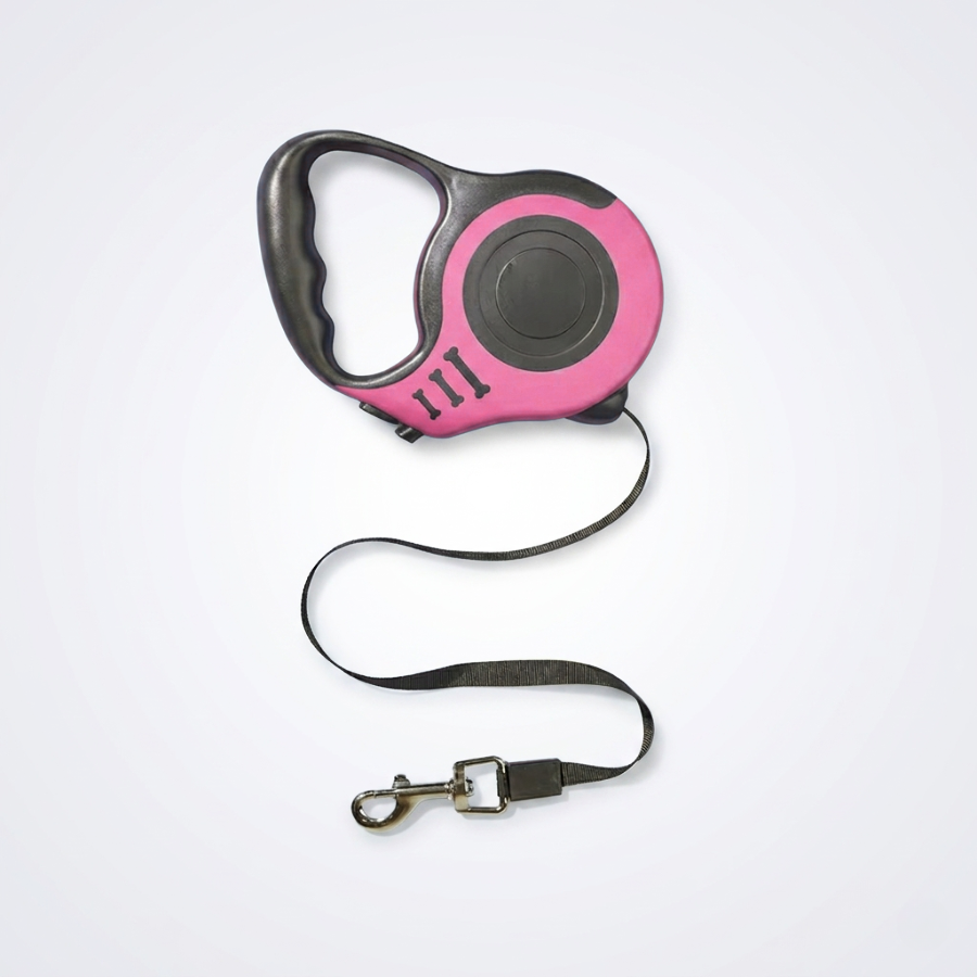 Laisse Enrouleur Chien Rétractable Nylon 3m 5m